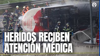 Pipa De Gas Explota En Iztapalapa Hospitalizan A Decenas De Personas