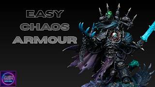 How to Paint Easy Chaos Armour 40k
