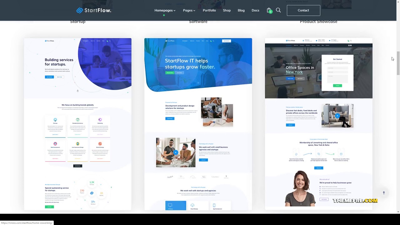 Start Flow - Startup and Creative Multipurpose WordPress Theme digital ...