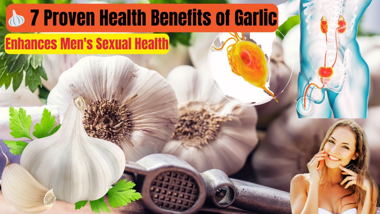Men's Sexual Health Improved by Garlic (Especially Above 40 Years Old