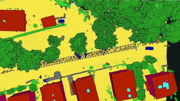 Point cloud clipped view