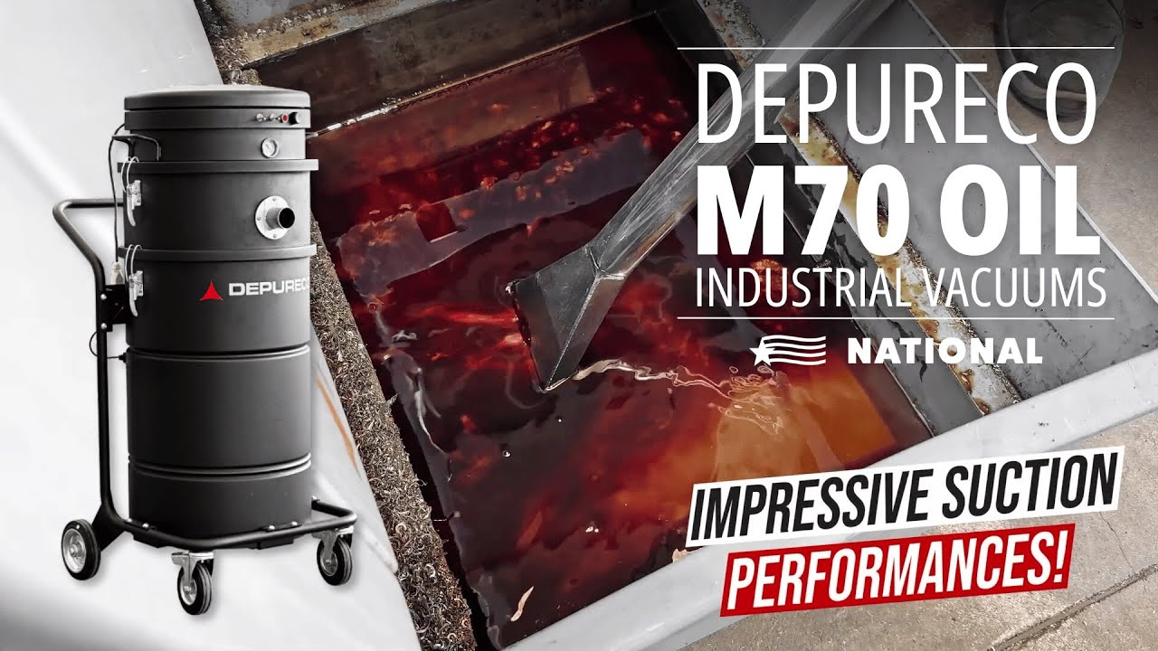 Depureco M70 OIL Industrial Vacuums | National Machine Products