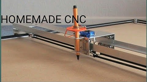 homemade cnc plotter (sl electronic)#cnc