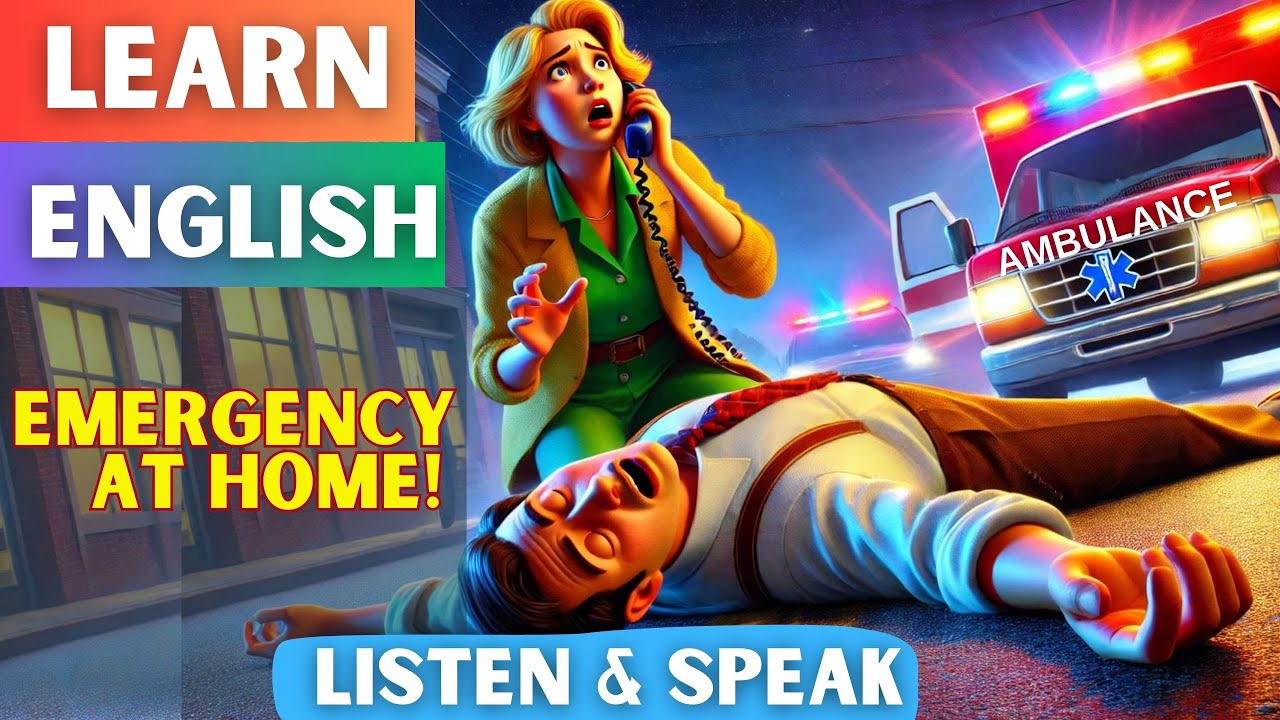Make an Emergency Call in English | Practice Speaking for Real-Life Situations