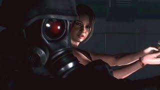 HUNK Saves Claire from Birkin - Resident Evil 2 The Movie (24/30)