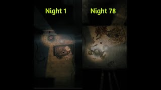 First night and Last Night comparison (DARKWOOD)