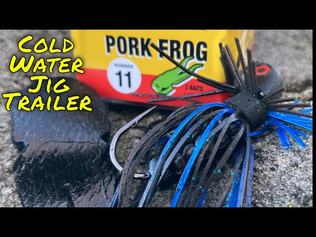 Pork Jig Trailer Uncle Josh Pork Frog Jig Trailers – Black Blue Or