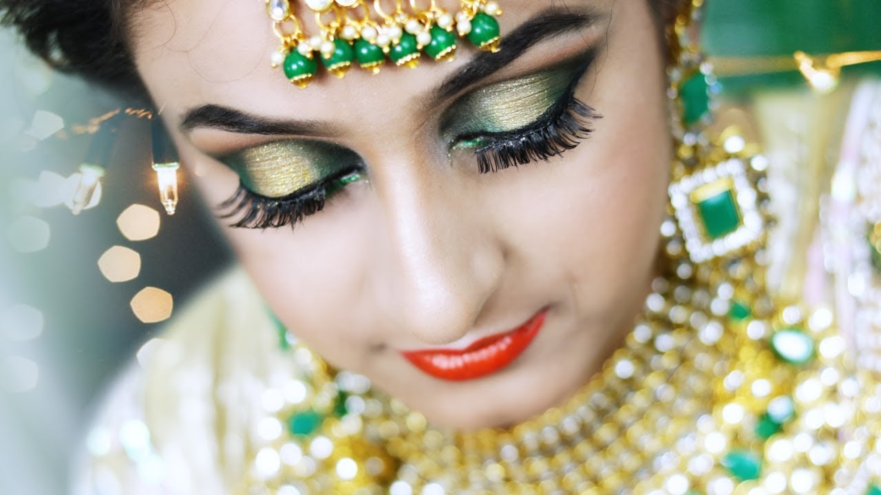 AIR-BRUSH CLASS Lecture By Prabha Makeover (Golden Green)