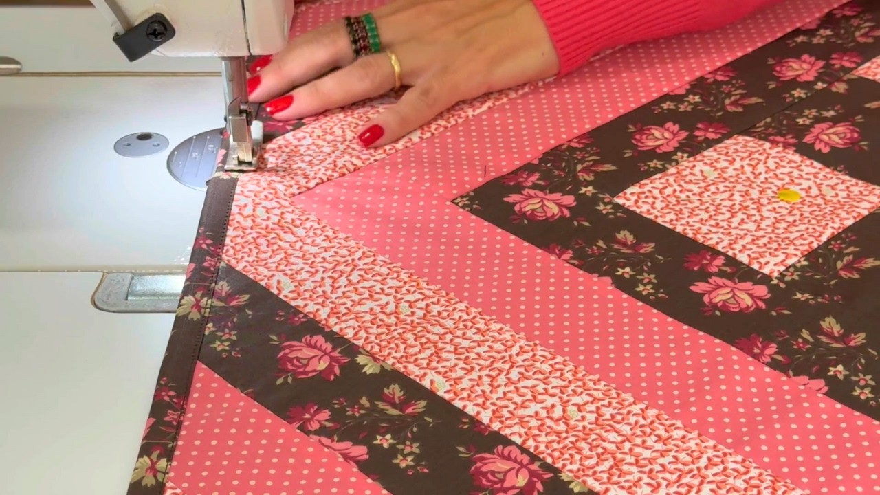 LINDO Tapete de RETALHOS Muito FÁCIL para INICIANTES 🤩 BORA Costurar...