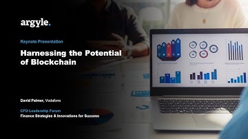 KEYNOTE PRESENTATION: Harnessing the Potential of Blockchain