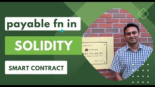 Payable function in solidity