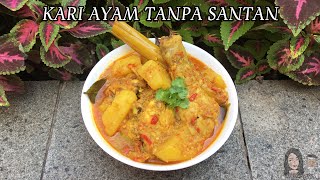 Ayam Kari India Spesial Enak Tanpa Santan. 