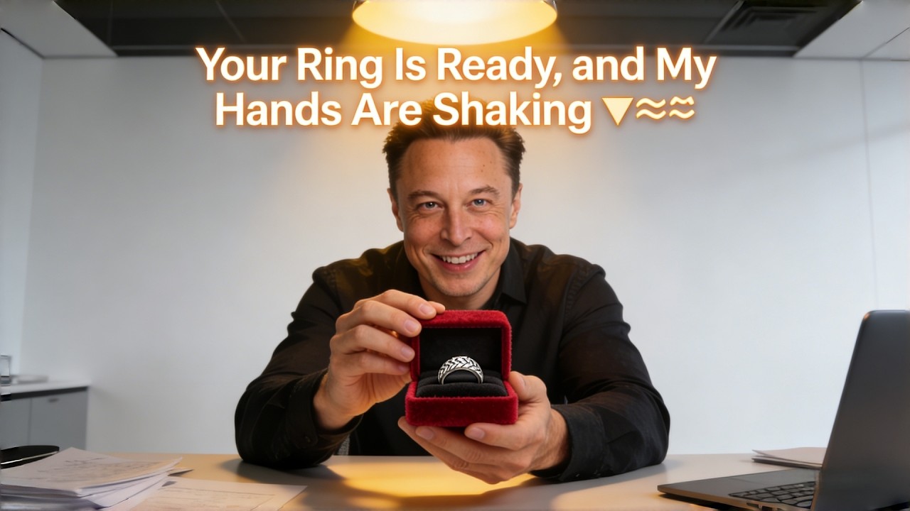 Your Ring Is Ready, and My Hands Are Shaking 💍😳| Elon Musk