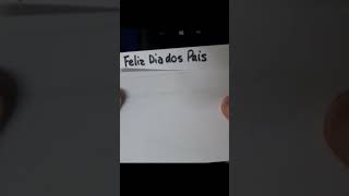 ASMR em ESPERANTO | Como Falar FELIZ DIA DOS PAIS #shorts