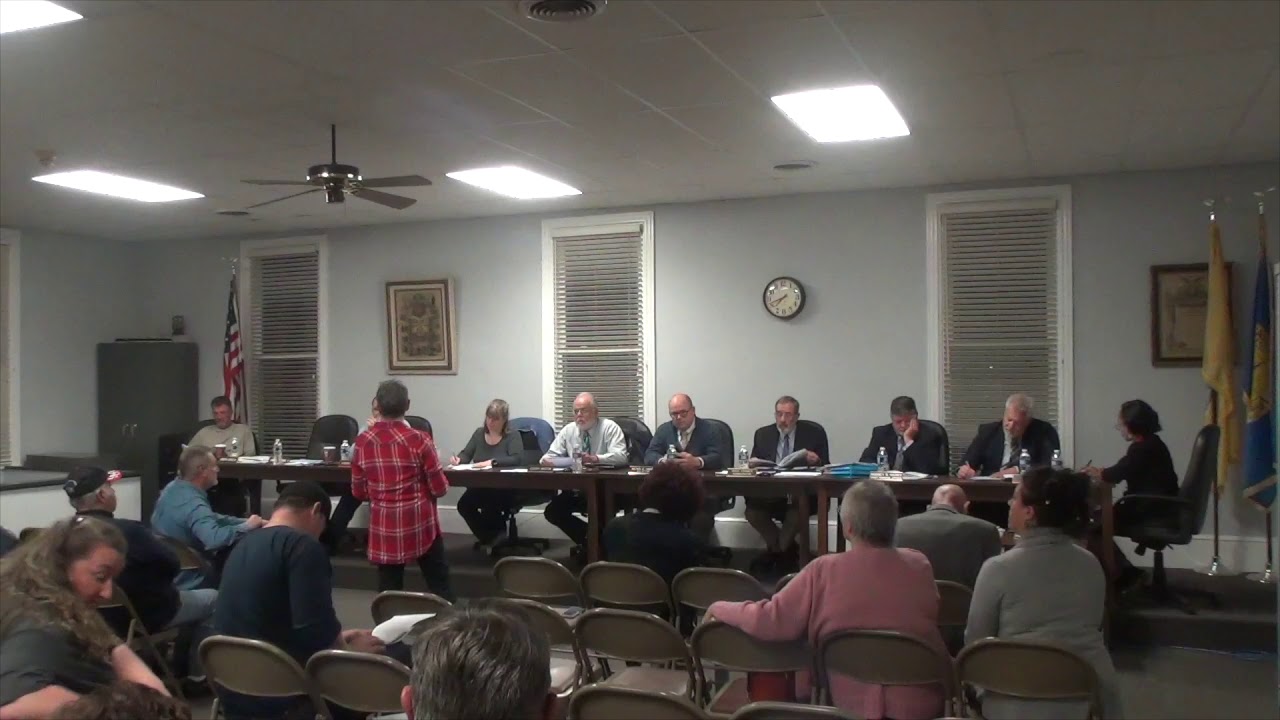 10 28 2019 Tabernacle Township Meeting