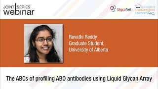 GlycoNet/#ACSCARB Webinar ft. Revathi Reddy