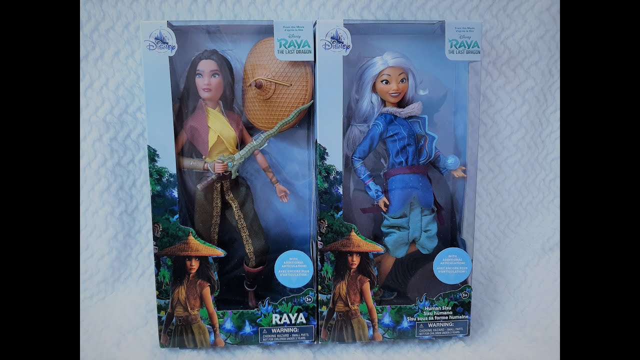 ✨💖 NEW Disney Realease Disney Store RAYA AND THE LAST DRAGON Doll Set(Raya & Susi) Details Review!✨💖