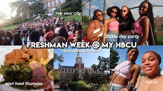 how my college freshman week REALLY went *hbcu edition* | howard university | seasonsofshai