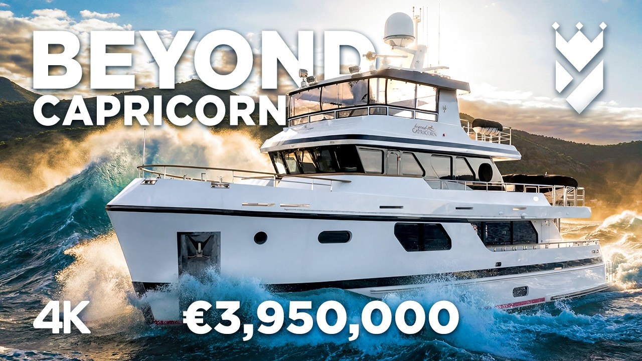 ⁣This Explorer Yacht Was Built to Cross Oceans