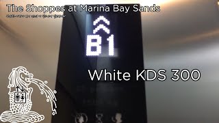 The Shoppes at Marina Bay Sands Singapore ** Kone Traction Elevators