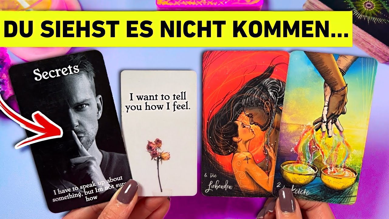 48 STUNDEN 😳 JEMAND taucht URPLÖTZLICH auf & überrumpelt Dich mit einem GESTÄNDNIS... Tarot Liebe