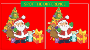 Spot the difference | Christmas game