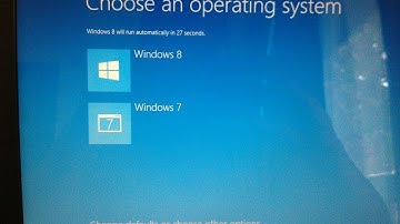 How to dual boot Windows 7 and Windows 8