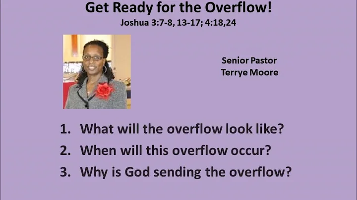 Pastor Terrye Moore Get Ready for the Overflow 11 ...