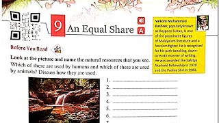 An Equal Share Class 5 Gulmohar English Book Chapter 9 In Hindi