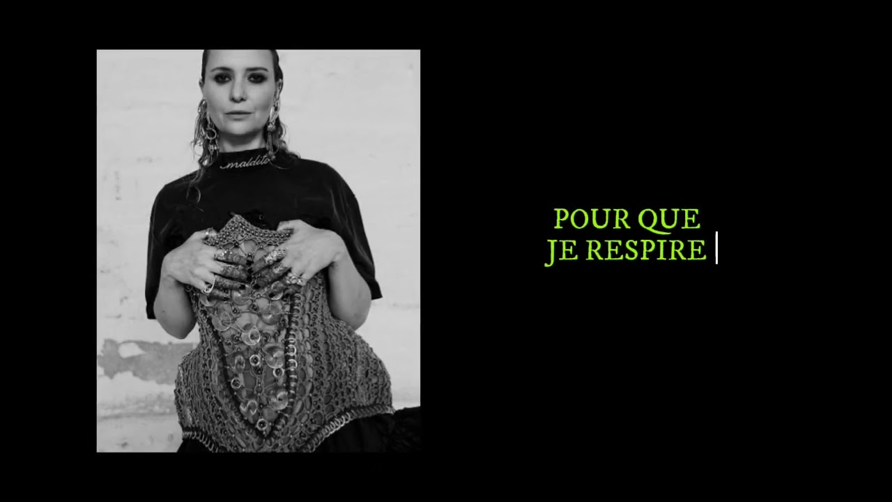 Nawel Ben Kraïem - Je vais t'écrire ( lyrics video)