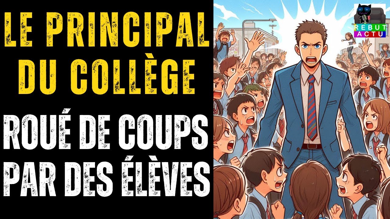 LE PRINCIPAL DU COLLÈGE ROUÉ DE COUPS PAR DES ÉLÈVES À L’INTÉRIEUR DE L ...