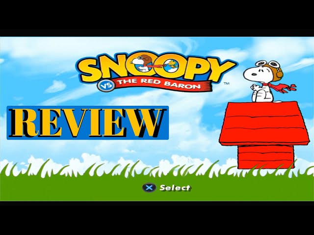 Snoopy vs The Red Baron (PS2 / 2006) Review - YouTube