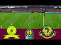 Mamelodi Sundowns vs Young Africans CAF Champion League 23/24 Full Match-VideoGame PES 2021
