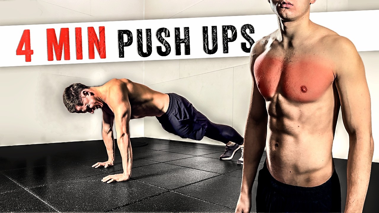 4 MIN Anywhere PUSH UP WORKOUT - YouTube