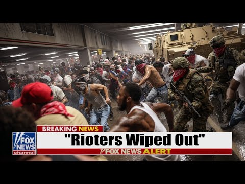 Rioters STORM Chicago ICE HQ... "Deportation Unit" SCRAPES Invaders Off The Sidewalk