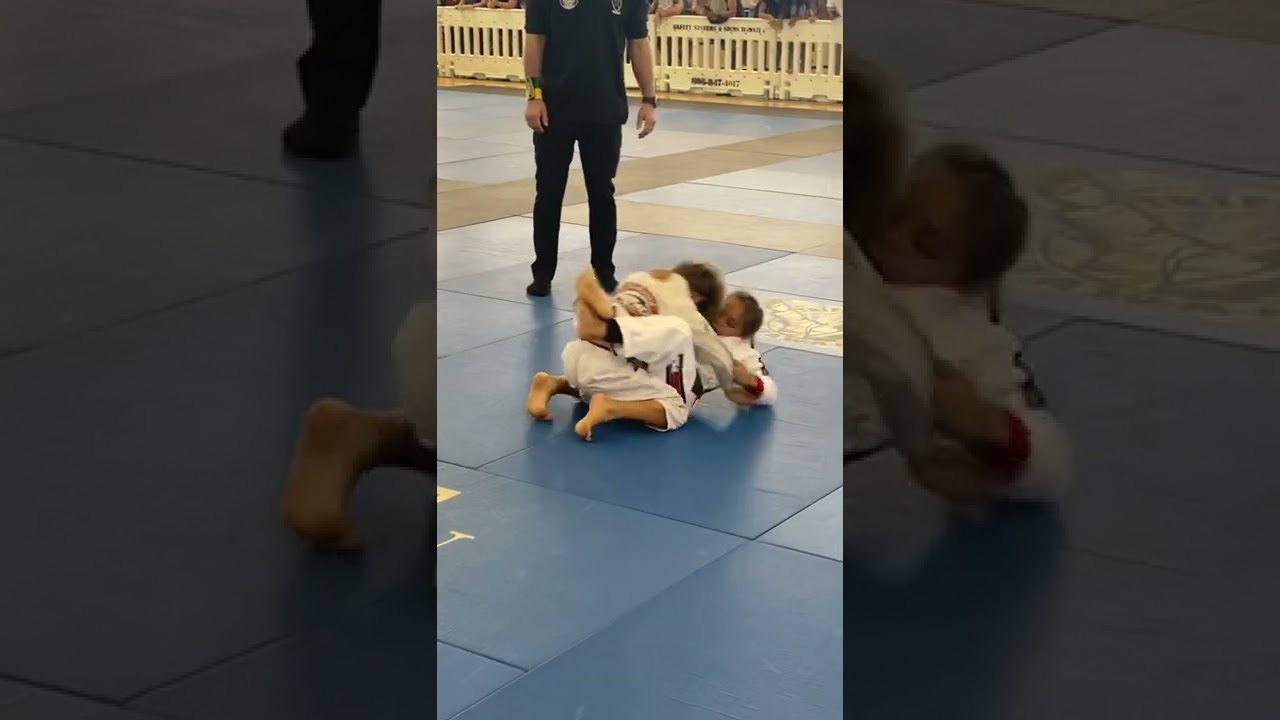 David 8 year old Competition, gi jiujitsu