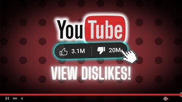 How to see DISLIKES on YouTube 👎▶️