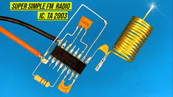 Build your Own FM Radio with Just a Few Supplies! , utsource
