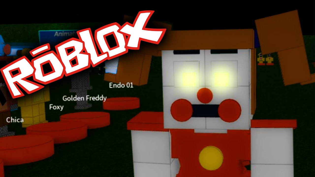 Roblox Animatronic World Fnaf World Sister Location Baby Youtube - roblox animatronic world how to open faceplates