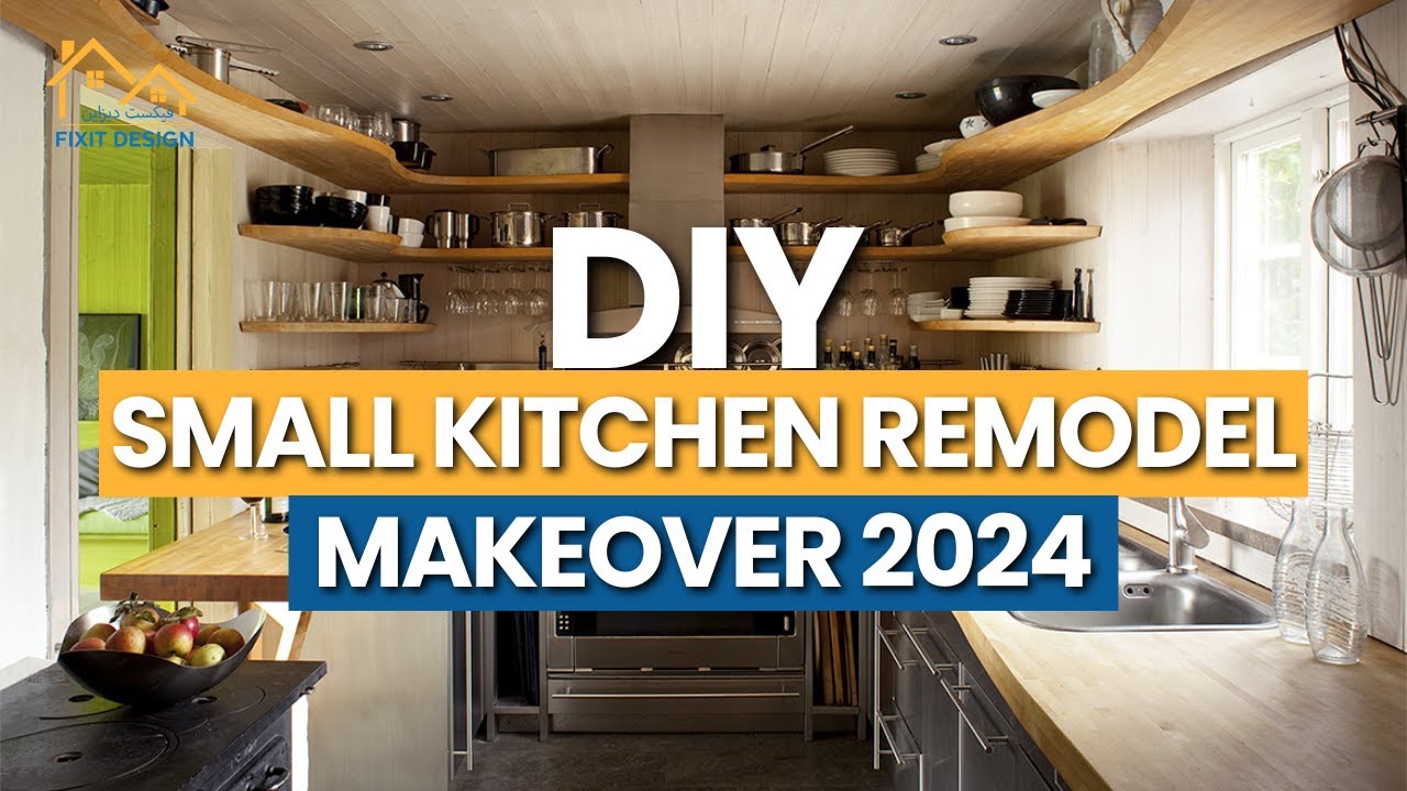 DIY Small Kitchen Remodel | Before and After Kitchen Makeover - YouTube