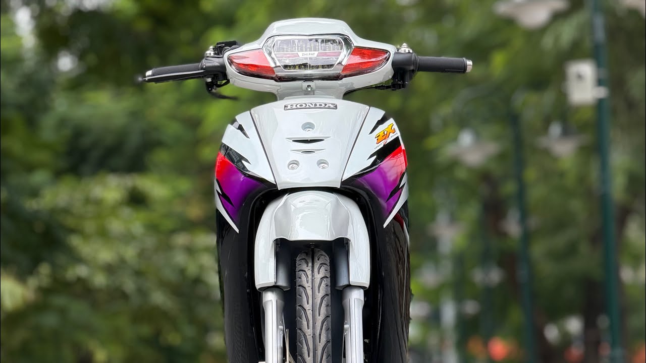 Wave Anpha up Full lên Zx trắng công tử đi toàn đồ chơi chính hãng