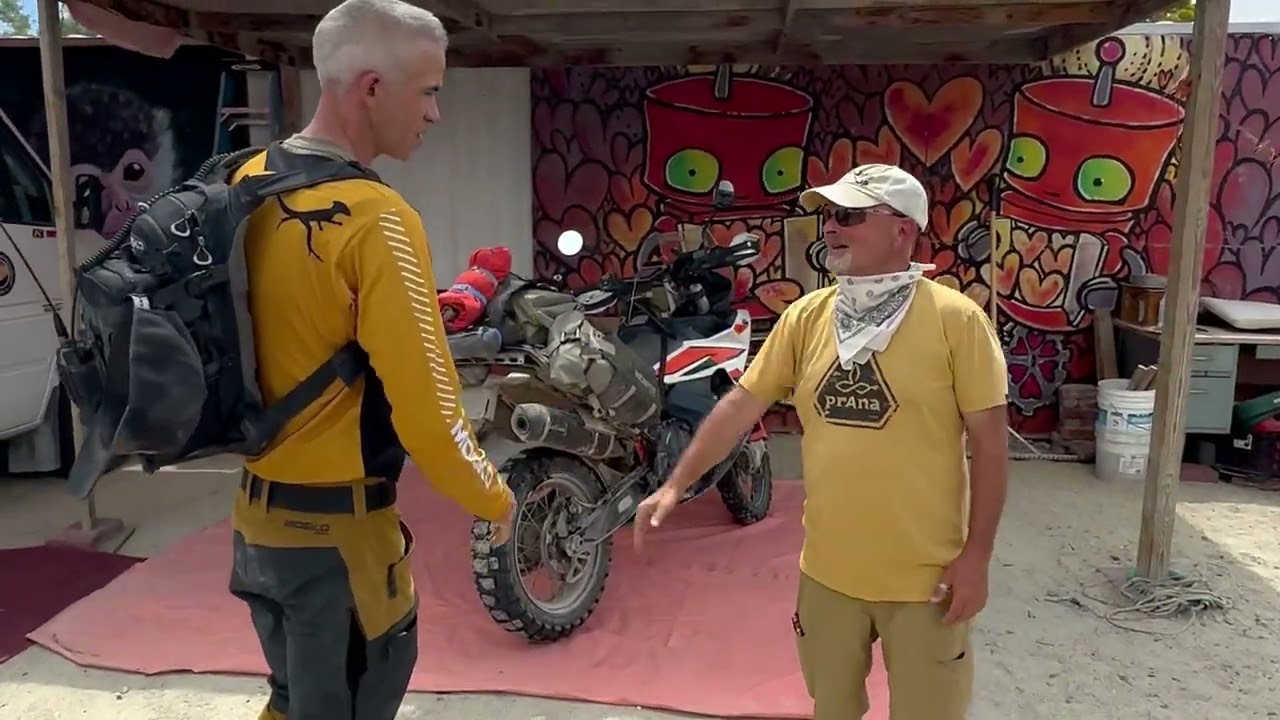 Desert Moto Camping - Reckless 80L | Mosko Moto - YouTube