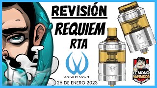 REQUIEM RTA by VANDY VAPE & EL MONO VAPEADOR | Revisión en Español-Jatosto