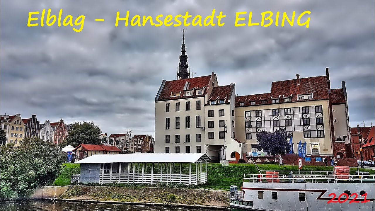 Elblag - Hansestadt ELBING - Per Schiff durch die Stadt - Reise durch ...