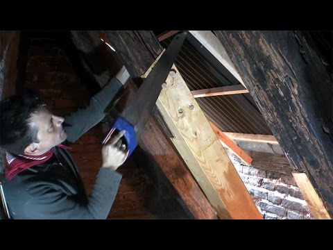 Video: Reconstruction Of The Old Roof: From Design To Implementation