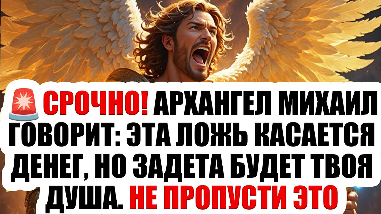 🔥 ПОСЛАНИЕ БОГА! Михаил говорит: это срочно — твоя судьба может висеть на волоске!