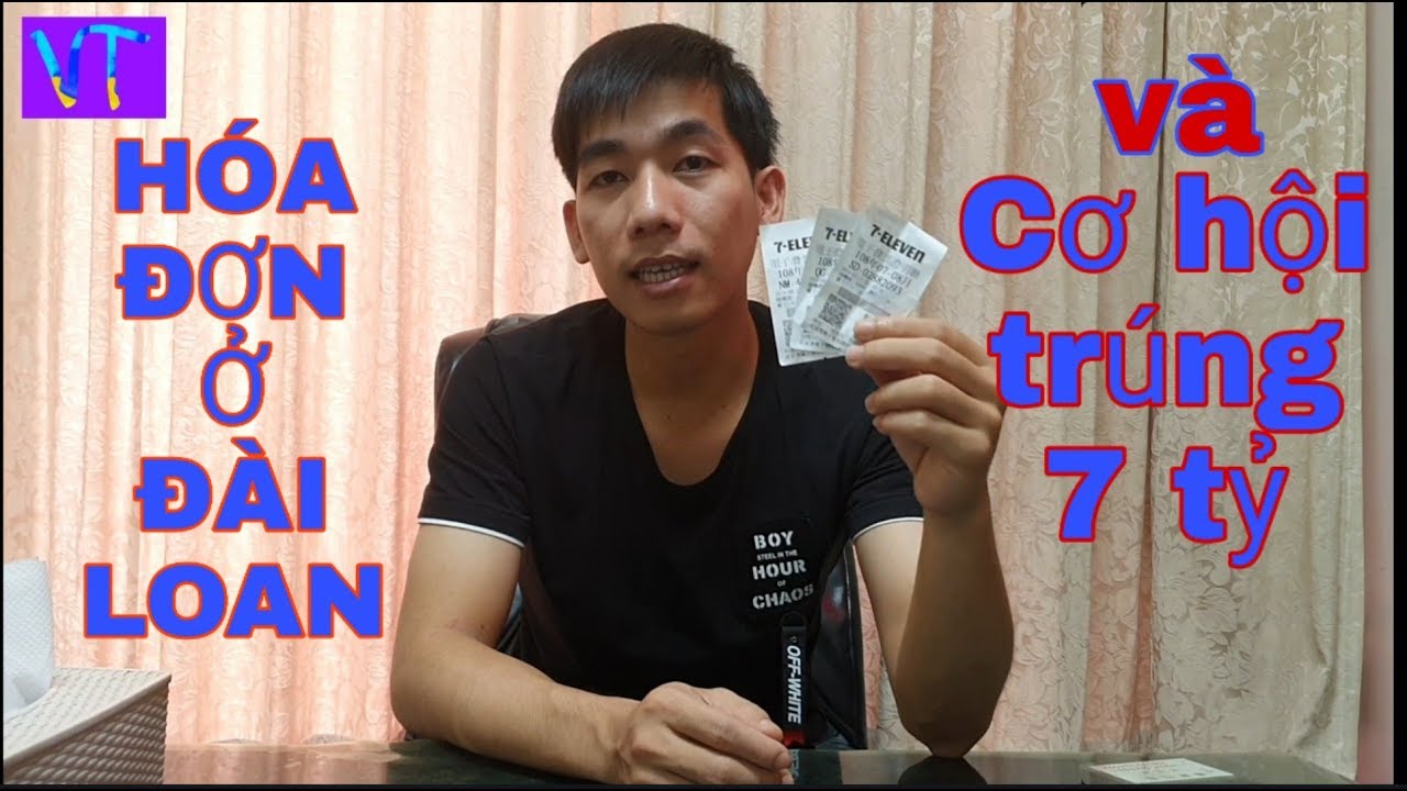 phiếu trúng thưởng Update 2022 CÁCH DÒ PHIẾU MUA HÀNG Ở ĐÀI LOAN - HÓA ĐƠN MUA HÀNG | Việt Trần VN