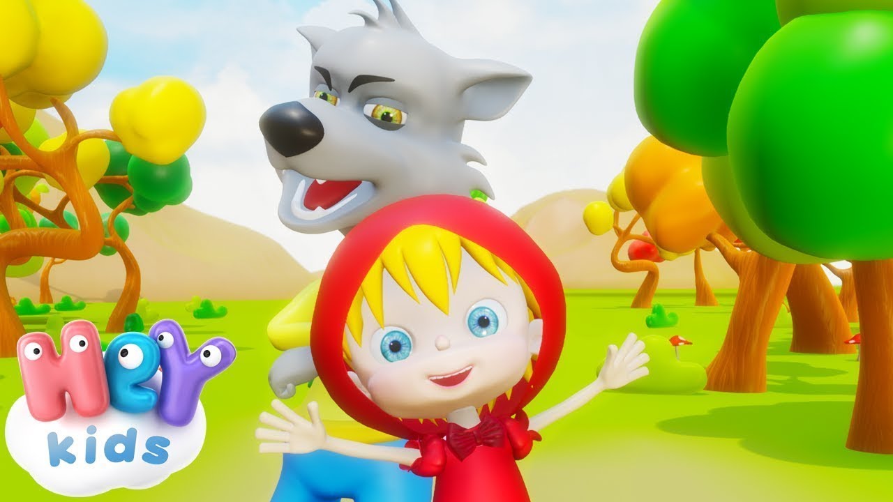 Rotkäppchen und der Wolf - Märchen für kinder | KinderliederTV