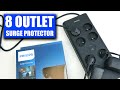 Philips Surge Protector SPN7080BA Review | Reliable Power Strip with Surge Protection
