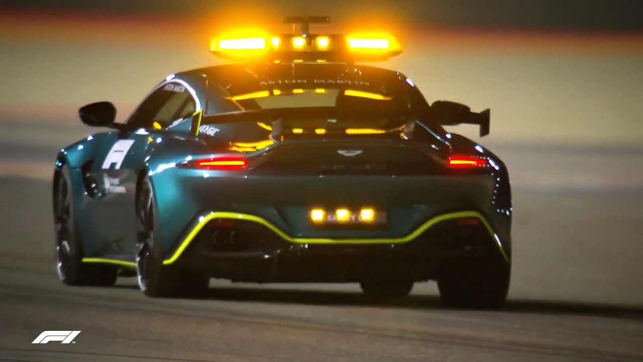 F1 2021 Aston Martin and Mercedes-AMG Safety Car Hit the Track